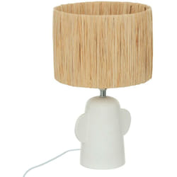 Atmosphera - Lampada raia h38cm bianco créateur d'intérieur