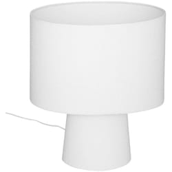 Atmosphera - Lampada in tessuto eira h45cm bianco créateur d'intérieur