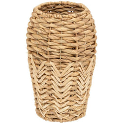 Atmosphera - Vaso rotondo in giacinto d acqua h35cm marrone créateur d'intérieur