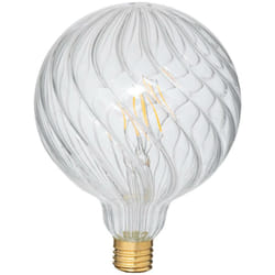 Atmosphera - Lampadina led striata d12,5 cm trasparente créateur d'intérieur