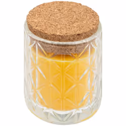 Candela alla citronella "qualsiasi" da 90 g - Atmosphera createur d'interieur. Colore : Jaune. Materiale principale : Verre. ...