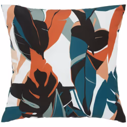 Cuscino da esterno "deyo" 40x40cm blu anatra - Atmosphera createur d'interieur. Colore : Multicolore. Materiale principale : ...