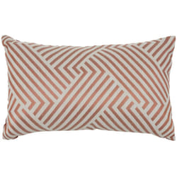 Atmosphera - Cuscino da esterno deyo 30x50cm rosa terracotta créateur d'intérieur