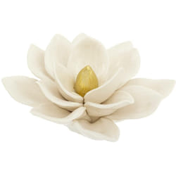Atmosphera - Decorazione da tavolo fiore d14,5cm bianco créateur d'intérieur