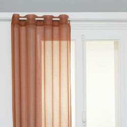 Atmosphera - Tenda moly 135x240cm rosa terracotta créateur d'intérieur
