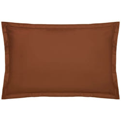 Atmosphera - Fodera per cuscino in cotone carina 50x70cm rosa terracotta créateur d'intérieur