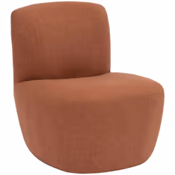 Poltrona "leone" rosa terracotta - Atmosphera createur d'interieur. Colore : Terracotta. Materiale principale : Pin. Lunghezz ...
