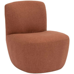 Poltrona leone rosa terracotta Atmosphera créateur d'intérieur