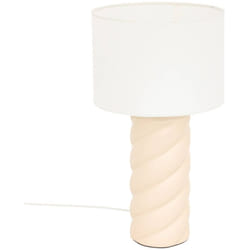 Lampada da tavolo noly ceramic beige h44cm - Atmosphera créateur d'intérieur