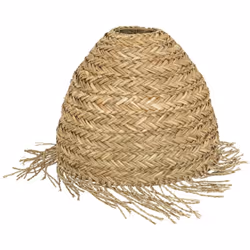 Paralume in canna hania d37cm - Atmosphera createur d'interieur. Colore : Beige. Materiale principale : Roseau. Lunghezza : 3 ...