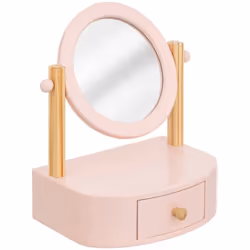 Tavolino per bambini chary rose 22x16cm - Atmosphera createur d'interieur. Colore : Rose. Materiale principale : Mdf - pannea ...