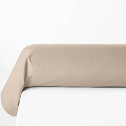 Atmosphera - Copriletto carina 85x185cm in lino beige créateur d'intérieur