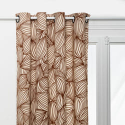 Atmosphera - Tenda autunnale rosso rubino 140x260cm créateur d'intérieur