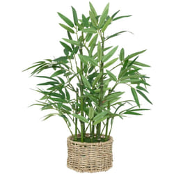 Bambù artificiale ly vaso naturale h46cm - Atmosphera créateur d'intérieur