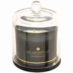 Candela profumata ilae spice delight 240g - Atmosphera createur d'interieur. Colore : Noir. Materiale principale : Verre. Lun ...