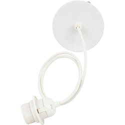 Atmosphera - Cavo elettrico per sospensione metallo bianco l80cm créateur d'intérieur