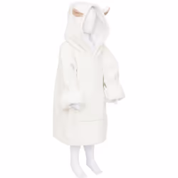 Felpa bianca con pecora hiss per bambini da 3 a 10 anni - Atmosphera createur d'interieur. Colore : Blanc. Materiale principa ...