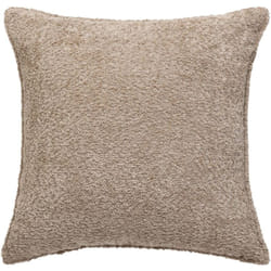 Atmosphera - Cuscino bouclette soana in lino beige 45x45cm créateur d'intérieur
