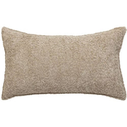 Atmosphera - Cuscino bouclette soana in lino beige 30x50cm créateur d'intérieur