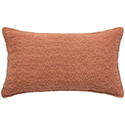 Atmosphera - Cuscino bouclette soana in terracotta 30x50cm créateur d'intérieur