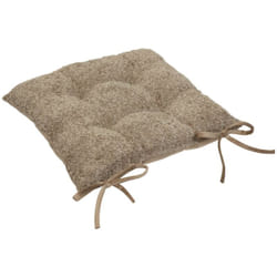 Coprisedia soana bouclette beige lino 38x38cm Atmosphera créateur d'intérieur