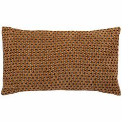 Cuscino jacquard zaika brown 30x50cm - Atmosphera createur d'interieur. Colore : Marron. Materiale principale : Polyester. Lu ...