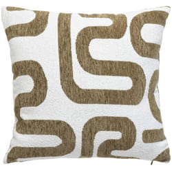 Atmosphera - Safina cuscino jacquard verde kaki 40x40cm créateur d'intérieur