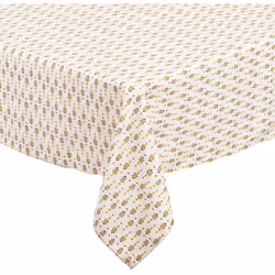 Tovaglia antimacchia pepuru beige 140x240cm - Atmosphera createur d'interieur. Colore : Beige. Materiale principale : Polyest ...