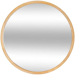 Atmosphera - Specchio rotondo kim wood d55cm créateur d'intérieur