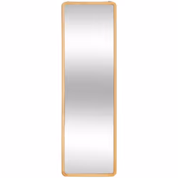 Specchio rettangolare kim wood 116x35cm - Atmosphera createur d'interieur. Colore : Marron. Materiale principale : Hévéa. Lun ...