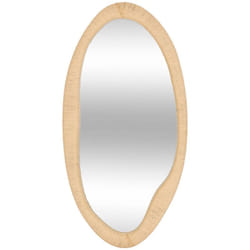 Atmosphera - Specchio in corda organica laia beige h114cm créateur d'intérieur