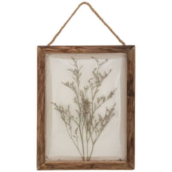 Atmosphera - Jonas wood fiore appeso alla parete 20x25cm créateur d'intérieur