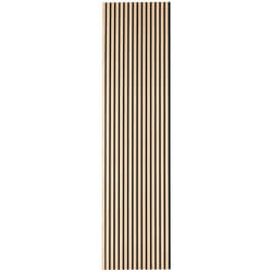 Atmosphera - Pannello decorativo da parete colva in legno chiaro 240x60cm créateur d'intérieur