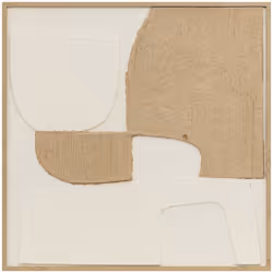 Appendiabiti 3d amari beige 70x70cm - Atmosphera createur d'interieur. Colore : Beige. Materiale principale : Polystyrène. Lu ...