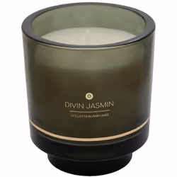 Candela profumata ilae jasmine 225g - Atmosphera createur d'interieur. Colore : Vert. Materiale principale : Verre. Lunghezza ...
