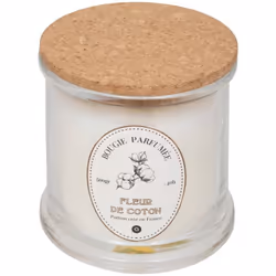 Candela profumata hapo 500g cotone - Atmosphera createur d'interieur. Colore : Blanc. Materiale principale : Verre. Lunghezza ...