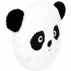 Cuscino panda "nao" bianco e nero d27cm - Atmosphera createur d'interieur. Colore : Blanc. Materiale principale : Polyester.  ...