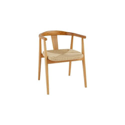 Atmosphera - Poltrona da pranzo yamato in faggio beige créateur d'intérieur