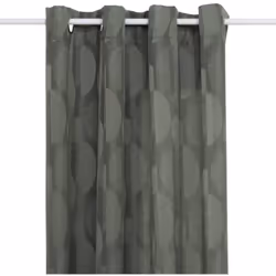 Tenda jacquard "wimbi" verde cachi 140x260cm - Atmosphera createur d'interieur. Colore : Vert. Materiale principale : Polyest ...