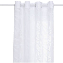 Atmosphera - Tenda bianca con motivo a foglie lazi 140x240cm créateur d'intérieur
