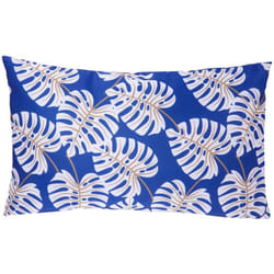 Atmosphera - Fodera per cuscino da esterno falla blu indaco 30x50cm créateur d'intérieur