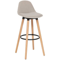Sgabello da bar maxon beige h92,5 cm - Atmosphera créateur d'intérieur