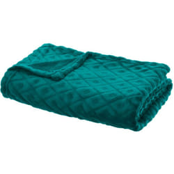 Atmosphera - Lancio 3d losan anatra in flanella blu 180x230cm créateur d'intérieur
