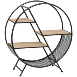Mensola rotonda timeo nera d50cm Atmosphera créateur d'intérieur