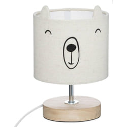 Atmosphera - Lampada per bambini con orsetto beige h21cm créateur d'intérieur