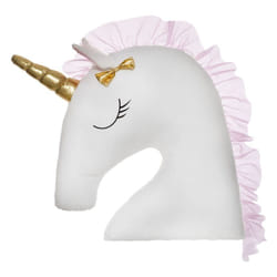 Atmosphera - Cuscino maxi unicorno bianco per bambini 55x55cm créateur d'intérieur