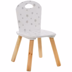 Sedia per bambini "douceur" modello grigio - Atmosphera createur d'interieur. Colore : Blanc. Materiale principale : Pin. Lun ...