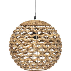 Atmosphera - Sospensione in fibra naturale sand d38cm créateur d'intérieur