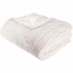 Lancio in pelliccia sintetica bianca "manoir" 180x230cm - Atmosphera createur d'interieur. Colore : Blanc. Materiale principa ...