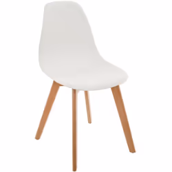 Sedia per bambini "scandinave" bianca - Atmosphera createur d'interieur. Colore : Blanc. Materiale principale : Hêtre. Lunghe ...
